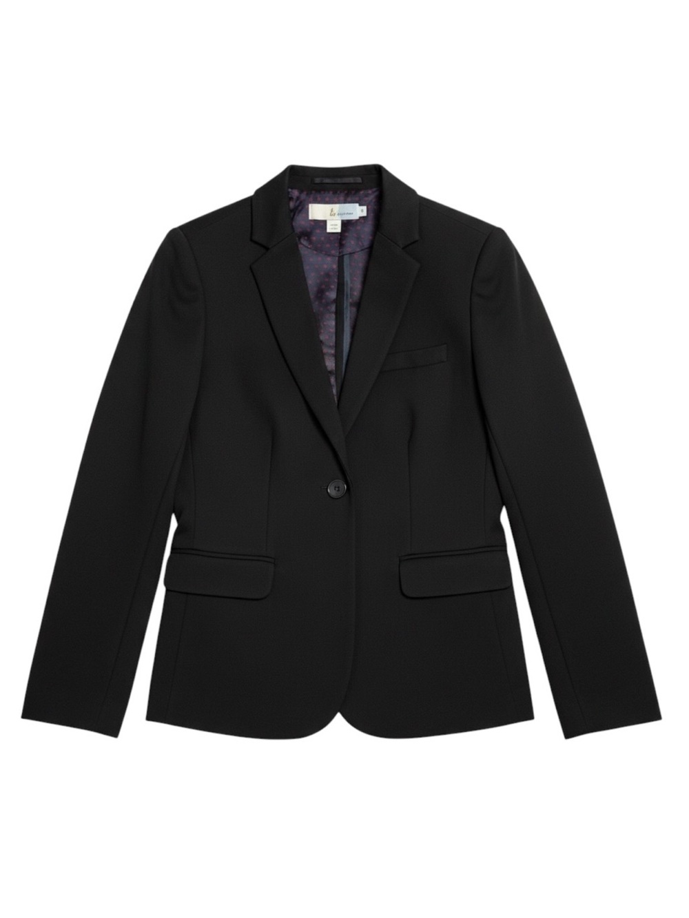 Boden Emilia Ponte Blazer in Black Size 10R